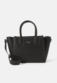 SHOPPING BAG - Ülerinna-kott - nero/taupe