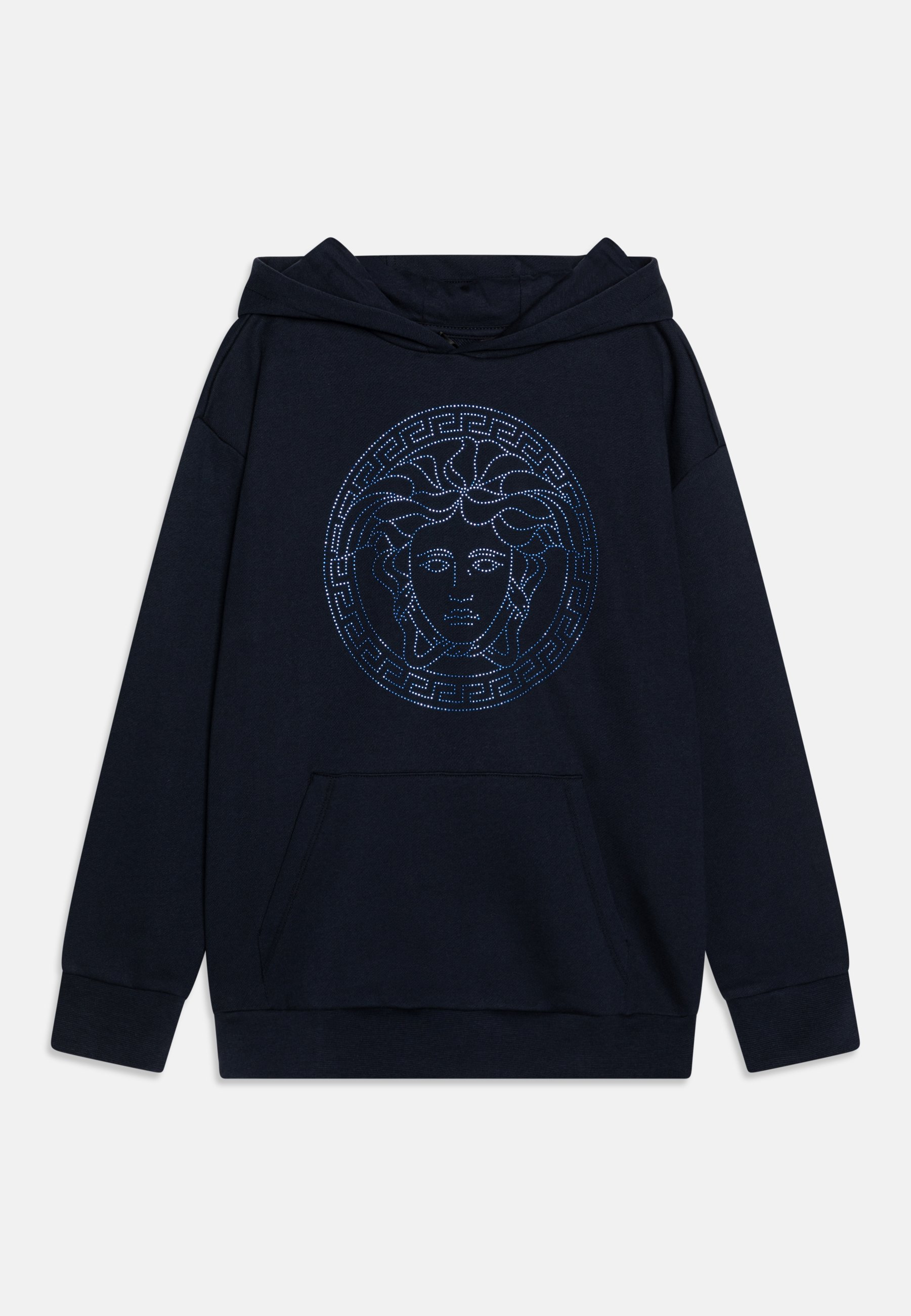 Versace MEDUSA GRECA UNISEX Hoodie navy/blu/blue