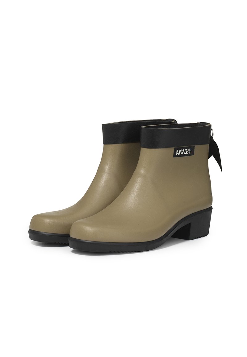 Aigle MYRICA BOTTIL Ankle Boot gray taupe/taupe Zalando