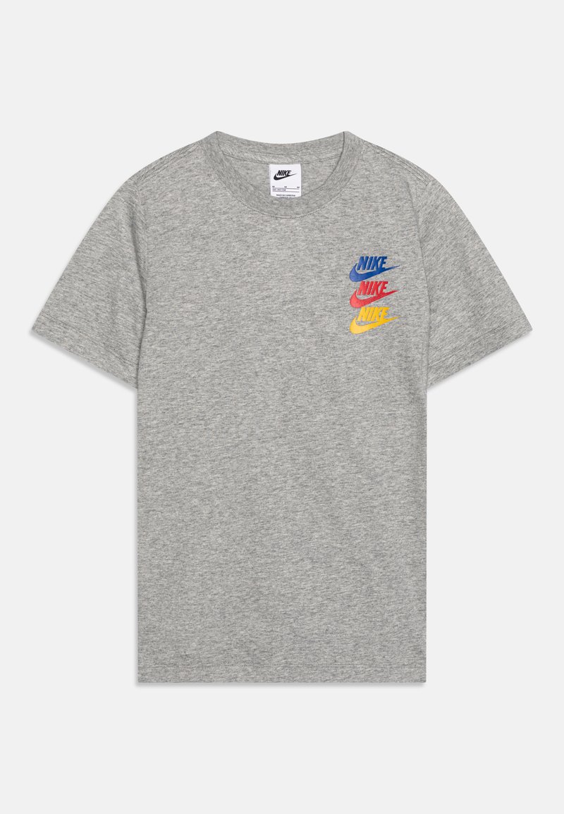 Nike Sportswear GRAPHIC TEE TShirt print dark grey heather/grau