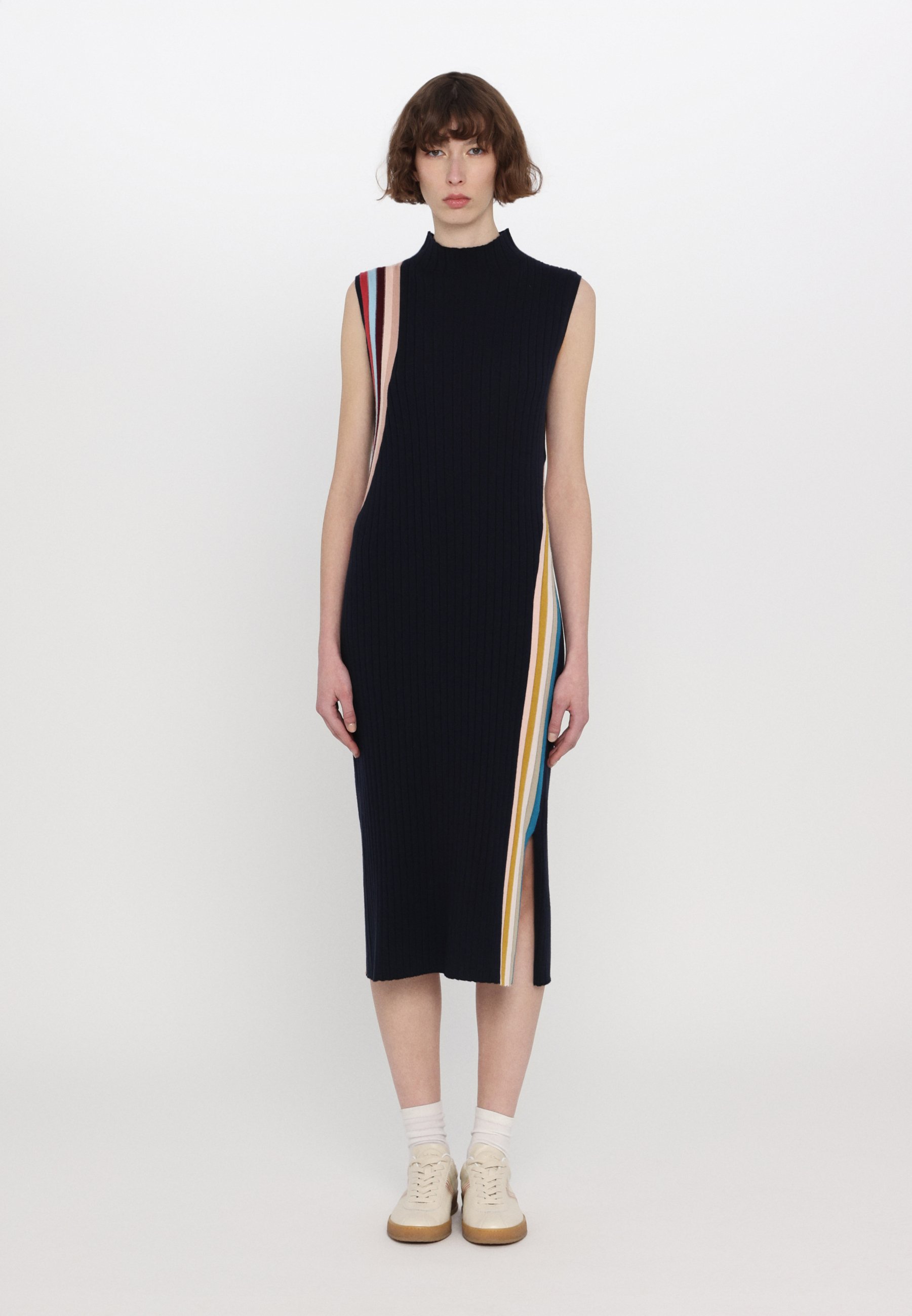 Midi Dress Gebreide Jurk Zalando PS Paul Smith DRESS Gebreide Jurk