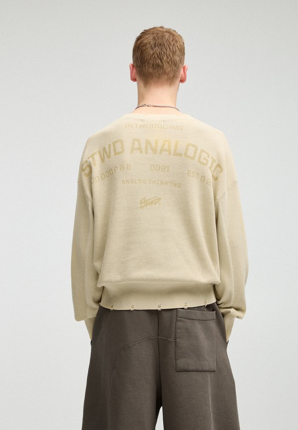 STWD GRAPHIC - Strickpullover - beige