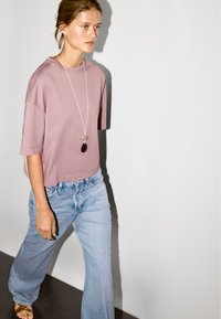 Massimo Dutti SHORT SLEEVE - T-Shirt basic - pink