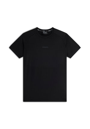 CON MANICHE RAGLAN - Camiseta básica - nero