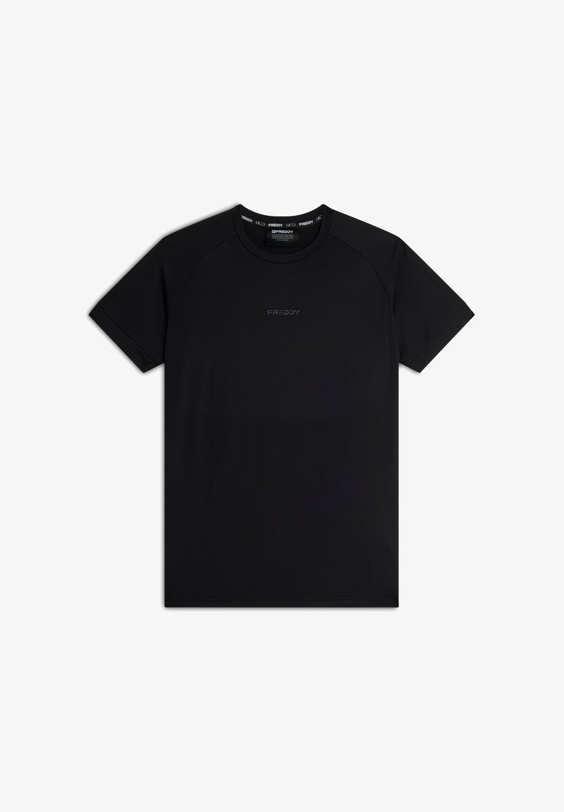 Freddy CON MANICHE RAGLAN - Camiseta básica - nero