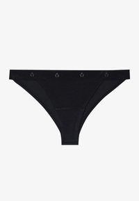 FINE RIB SPORTS BRIEFS - Trumpikės - black