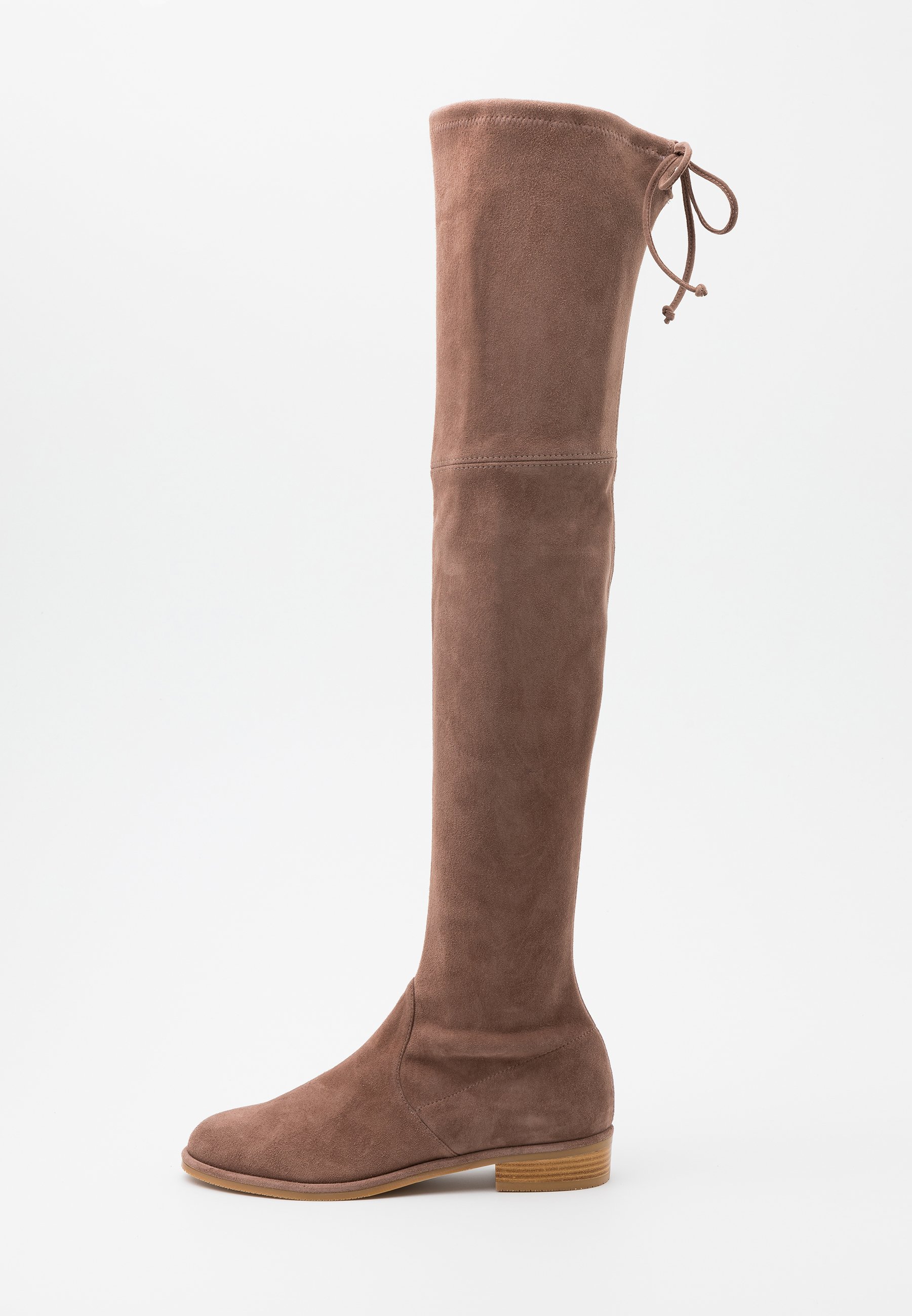 Stuart Weitzman LOWLAND Overknee laarzen taupe Zalando.nl Bruine Dames Overknee Laarzen van Stuart Weitzman online