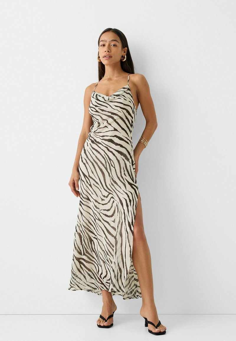Bershka Maxi-jurk bruin