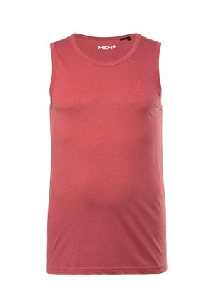 Men Plus, MEN+ TANKTOP, BASIC, RUNDHALS, BIS 8 XL - Top - raspberry