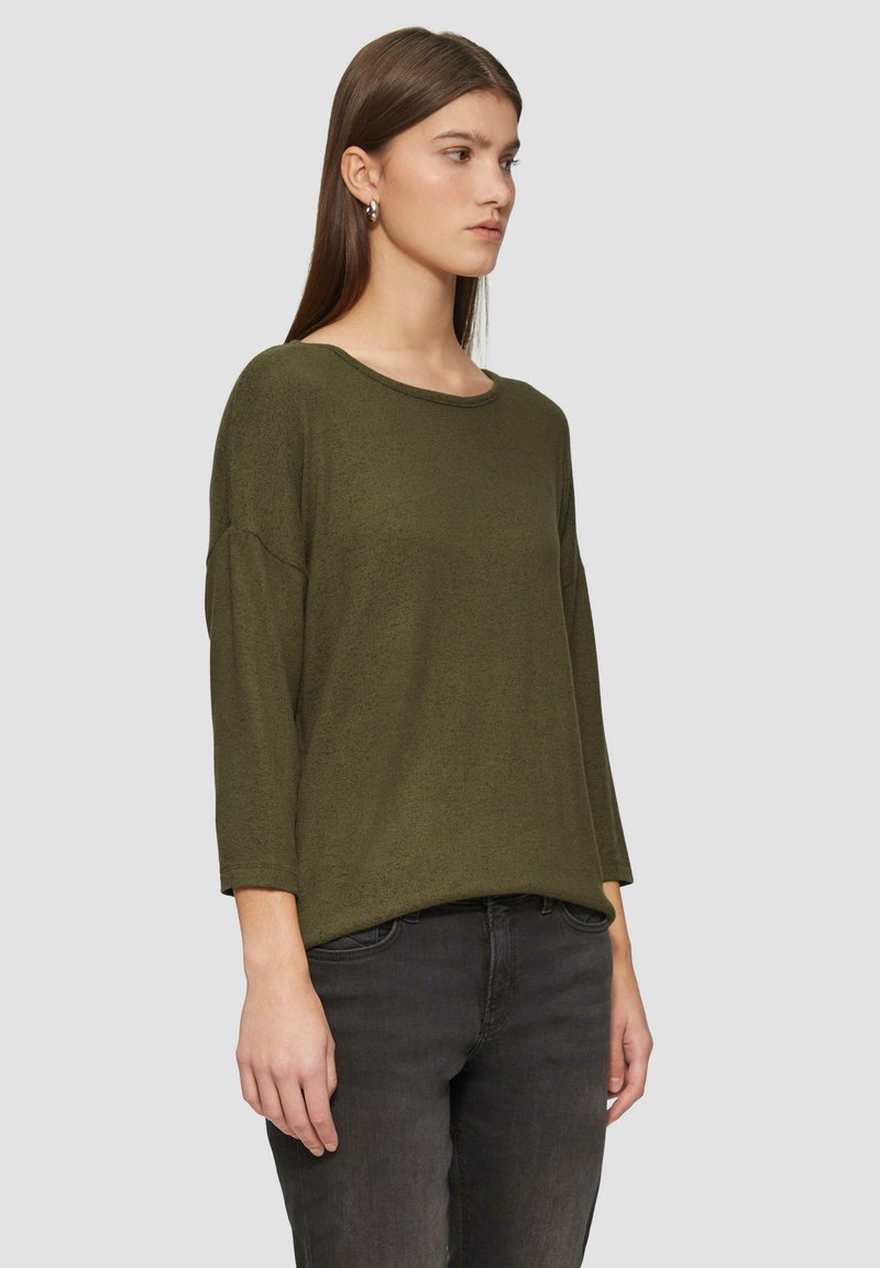 QS Longsleeve - tannengrün