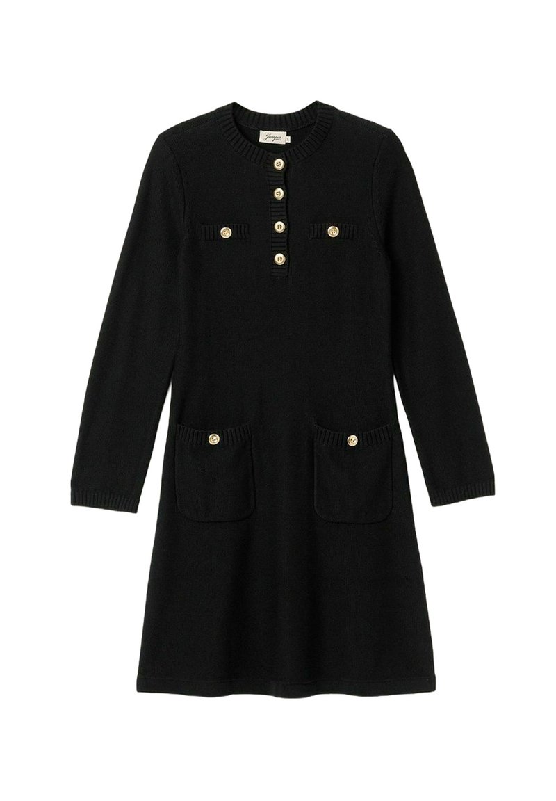 Jumperfabriken Skjortklänning - black