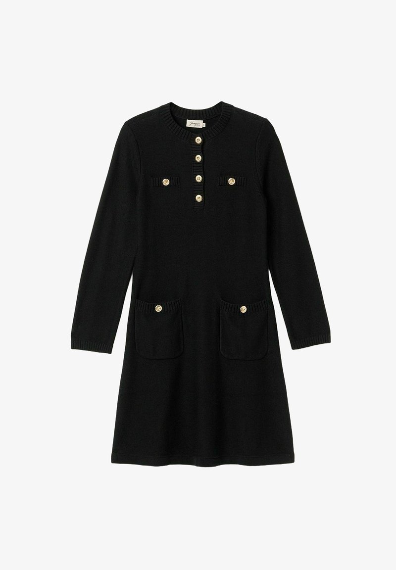 Jumperfabriken Skjortklänning - black