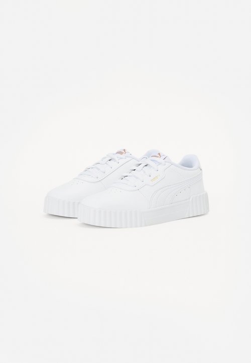 PUMA CARINA 3.0 PS UNISEX - Trainers - white/gold-coloured — foto 2