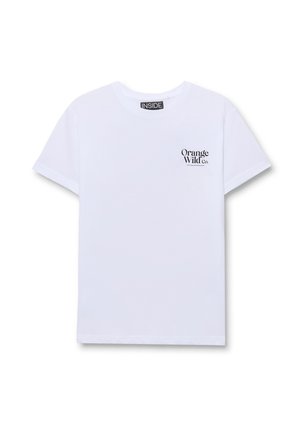 INSIDE, Camiseta estampada - blanco