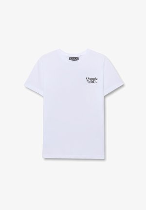 INSIDE, Camiseta estampada - blanco