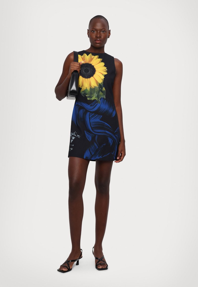 alice and olivia party dress ALICE + OLIVIA Women's Polly Floral Tie-Waist A-Line Maxi Dress - Sweet Peony