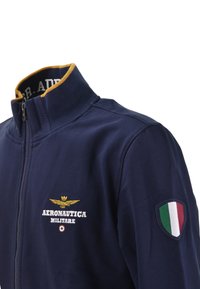 AERONAUTICA MILITARE Felpa con zip - blu