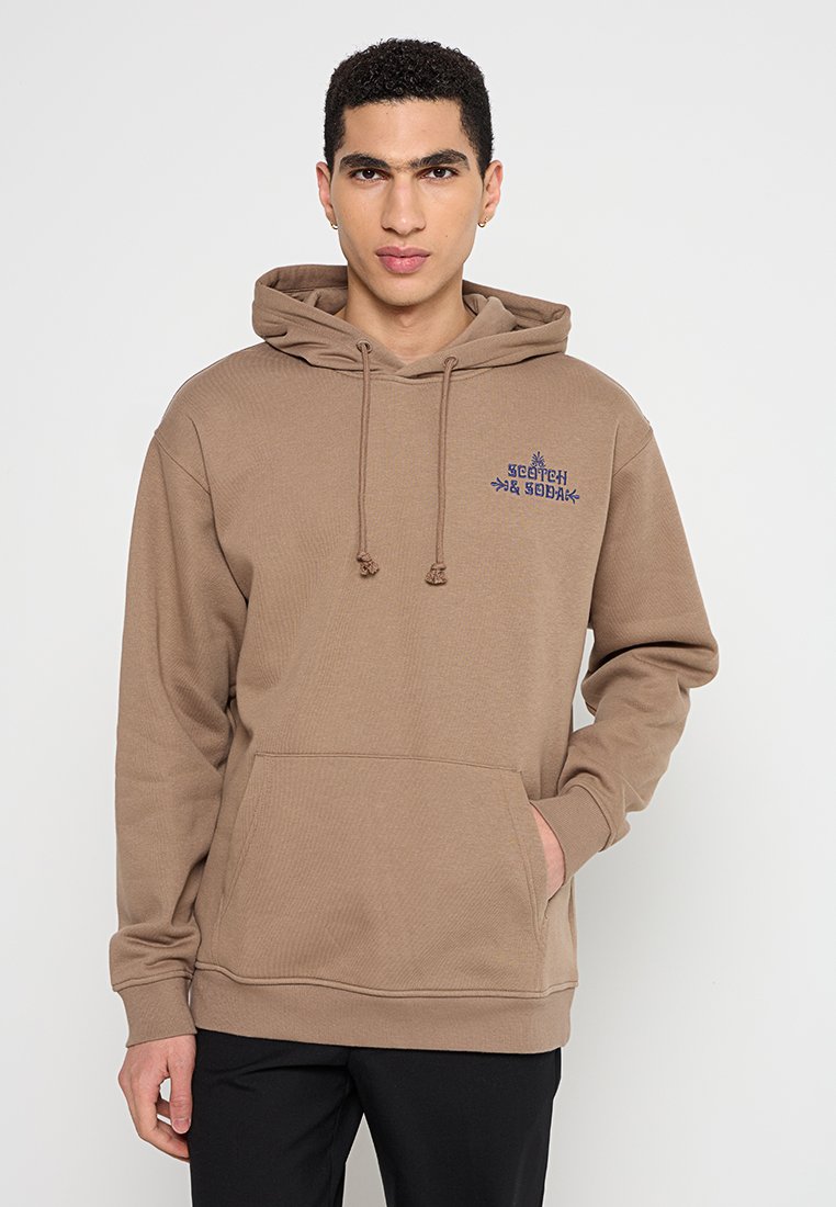 Scotch & Soda Hoodie lichtbruin Scotch & Soda Hoodie lichtbruin