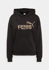 ESS ANIMAL HOODIE  - Sudadera - black