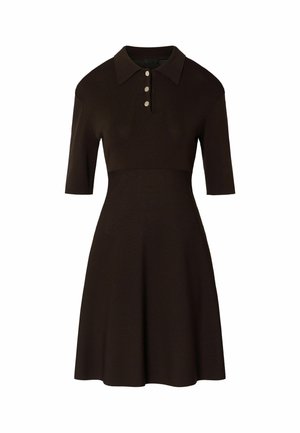 LIU JO, LIU JO SHORT KNIT DRESS - Robe pull - brown