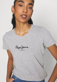 Pepe Jeans NEW VRIGINIA SHORT SLEEVE 2 PACK - T-shirt básica - black/grey