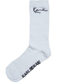Karl Kani UNISEX  SIGNATURE 6 PACK - Calze - black white