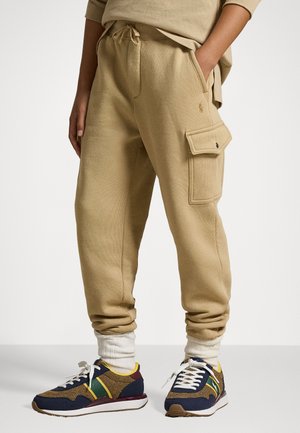 FLEECE CARGO JOGGER - Tréningruha alsók - vintage khaki