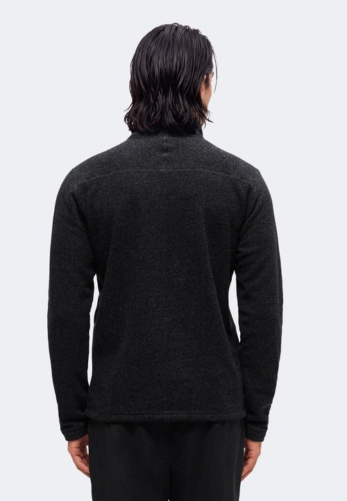 The North Face TEXTURED CAP ROCK 1/4 ZIP - Fleece jumper - black heather — foto 3
