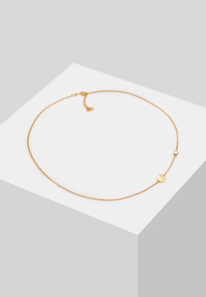 CHOKER HALF MOON - Necklace - gold