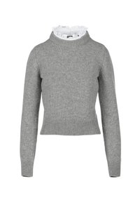 Geselecteerd, grigio/bianco