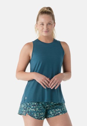 Smartwool ACTIVE ULTRALITE HIGH NECK - Top - twilight blue