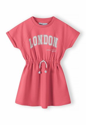 GRAPHIC SHORT SLEEVE  - Vestido ligero - pink