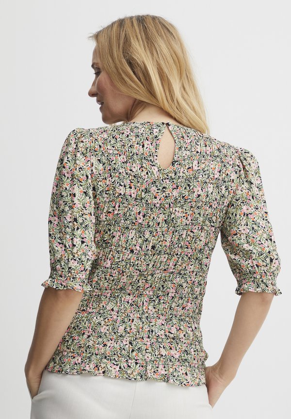 FRMALU - Blouse - camellia rose mix aop a2