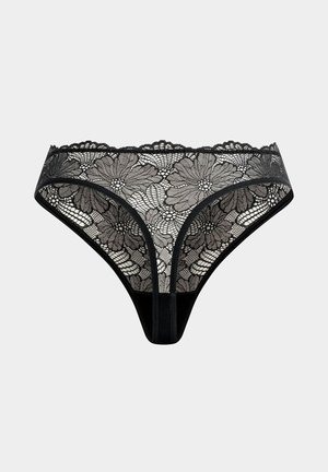 Erlich Textil CLASSY - String - schwarz