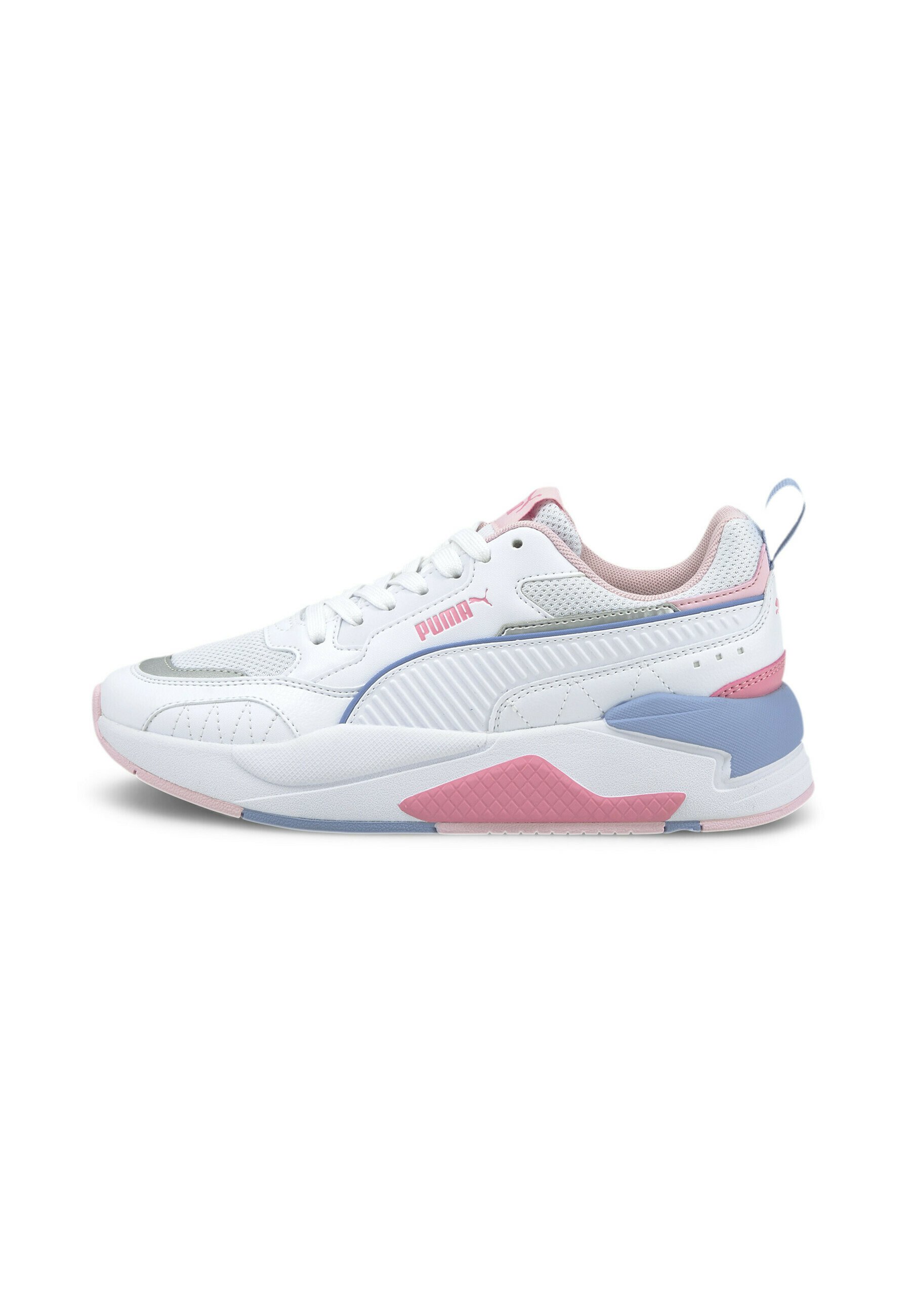 Puma X-RAY 2 SQUARE YOUTH - Sneakers laag - white white pink blue/wit -  Zalando.nl