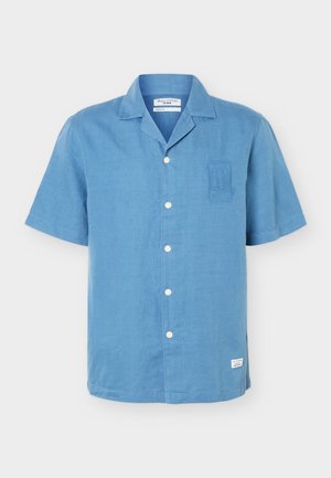 Marc O'Polo DENIM, CRAYFISH CAPSULE KURZARMHEMD, NORMAL FIT - Košeľa - medium blue