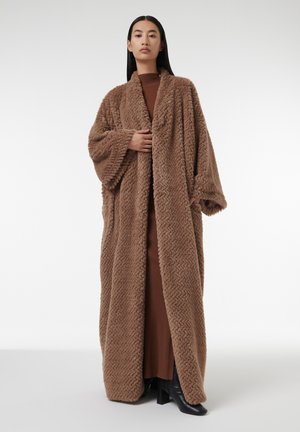 FARWA - Chaqueta de punto - brown