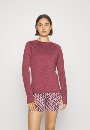 ONPELANA ON TRAIN TEE - Long sleeved top - crushed berry