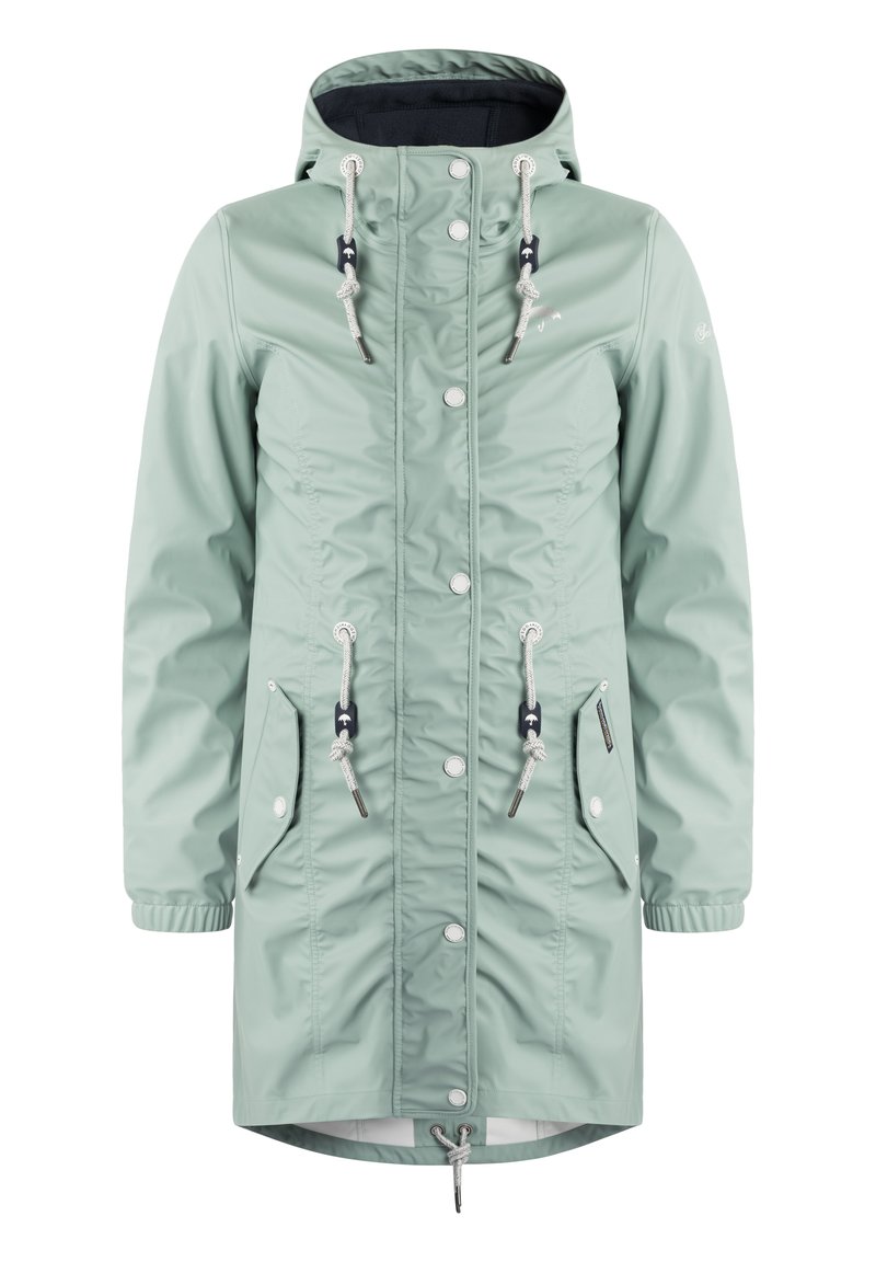 Schmuddelwedda Regenjas mintgroen