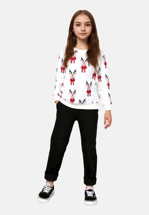Name it, NAME IT PULLOVER ROMIA PULLOVER - Sudadera - creme