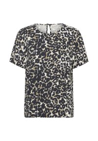 Bon'A Parte SYBEL  - Bluse - blue grey leopard print