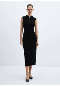 Mango Fodralklänning - black