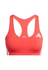 ADIZERO - High support sports bra - semi lucid red