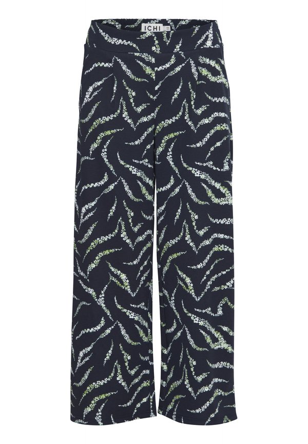 IHKate - Trousers - total eclipse zebra flower aop2