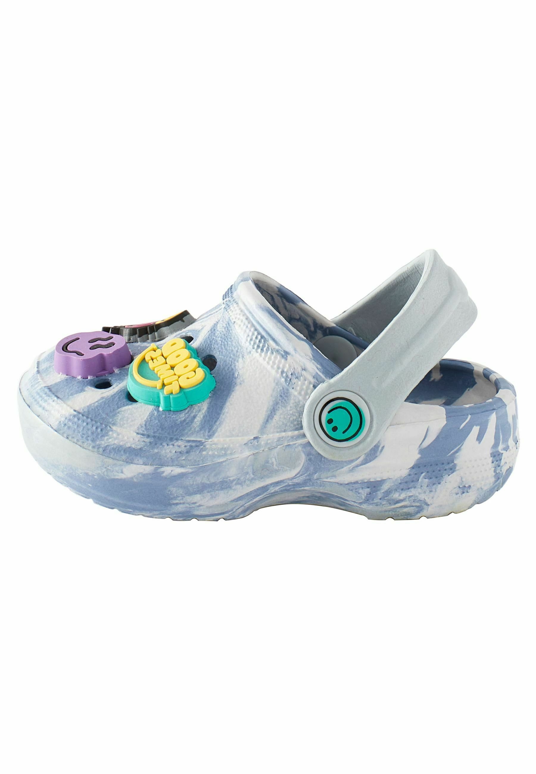 Next REGULAR FIT - Clogs - grey marble smile/grau - Zalando.de