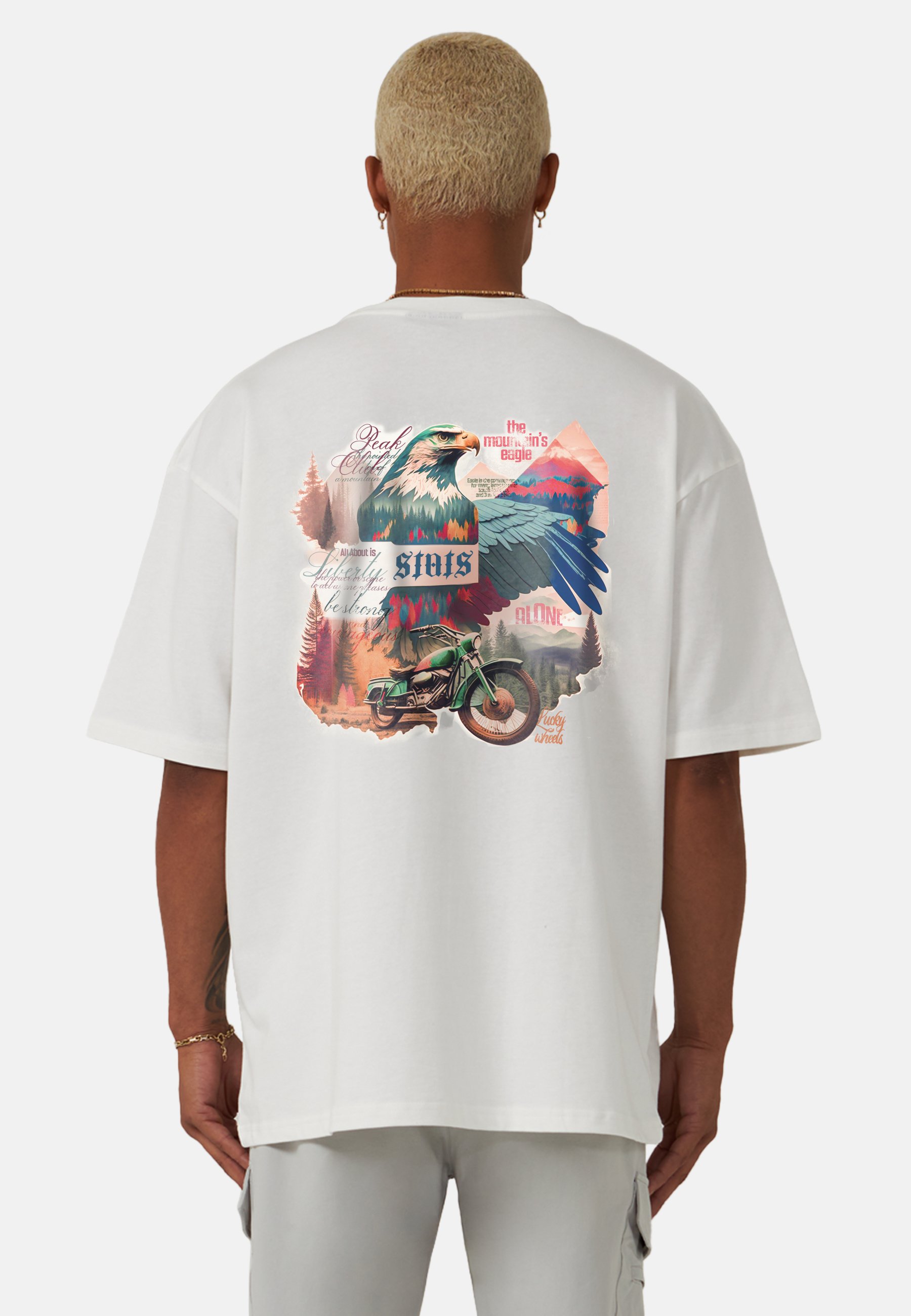 Megaman Long Tee Basic Herren T-Shirt Basic Oversize Sommer TS-5007