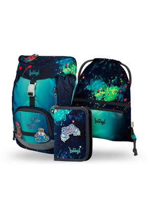 AIRY CHILL SET   - Schulranzen Set - blau