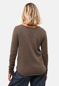 Just Cashmere GRACE - Svetr - taupe chiné