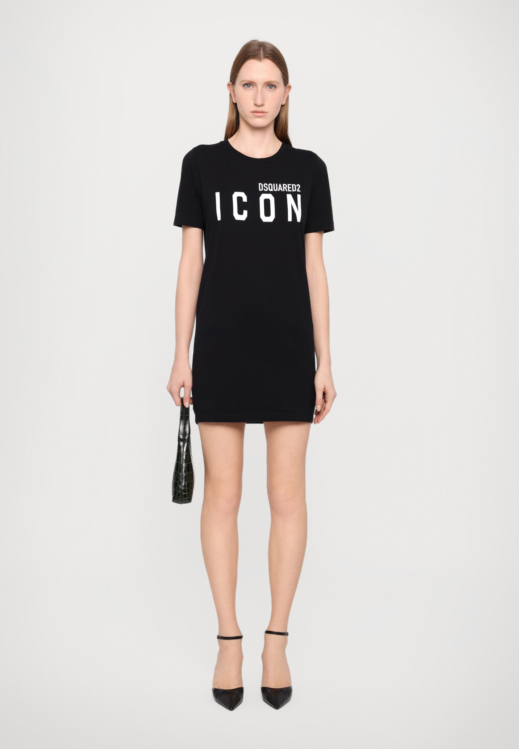 DSQUARED2 ICON Jersey dress - black - Zalando.co.uk