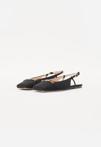 TWINSET BALLERINAS - Slingback ballet pumps - nero